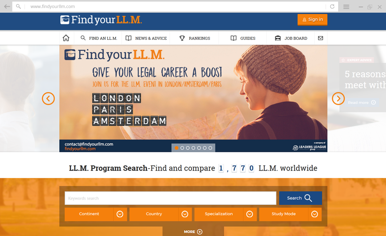 Find your L.L.M.